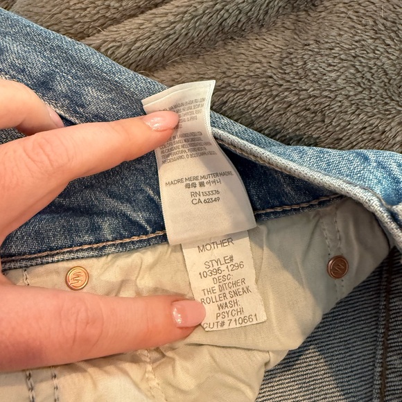 MOTHER Blue Flare & Wide Leg Jeans - Picture 5 of 7